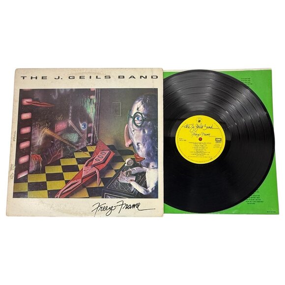 J Geils Band Freeze Frame Vinyl LP Record Album 1981 EMI America Play Tested - Picture 1 of 7